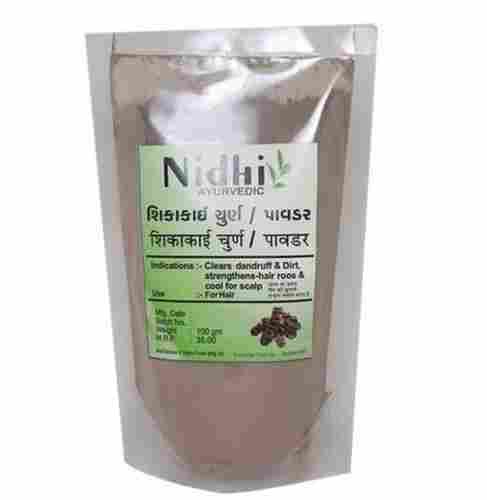 100% Pure And Natural Dried Ayurvedic Shikakai Powder, Pack 100gm