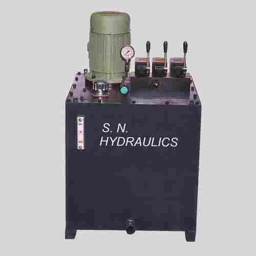 Hassle Free Operation Sturdy Design Color Coated Mild Steel Hydraulic Power Pack