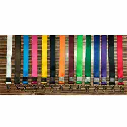 1 Meter 20 mm Satin Colored Card Lanyard For School, Office and College