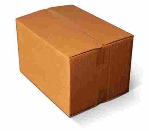 High Strength Kraft Paper Brown Plain Corrugated Packaging Box 