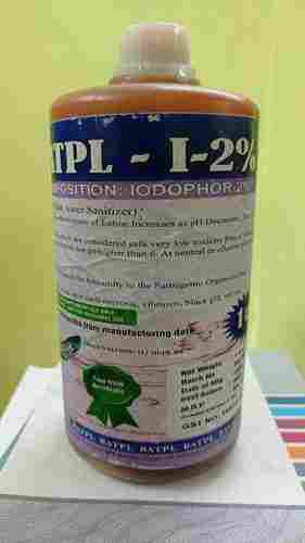 Batpl I 2 % Iodophor Liquid Botte 1 Liter For Fish Pond Water Disinfectant
