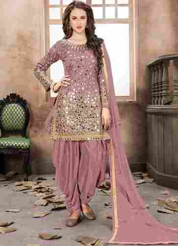 Ladies Full Sleeves and Round Neck Readymade Designer Salwar Suit for Party Wear