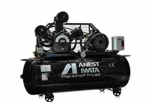 Leak Resistance Air Cooled 5 HP Piston Air Compressor (Tank Capacity 280 Ltrs)