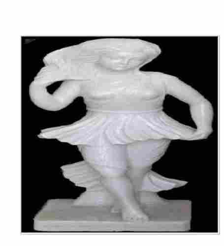 Attractive Look Polished Finish Pure White Color Marble Monument