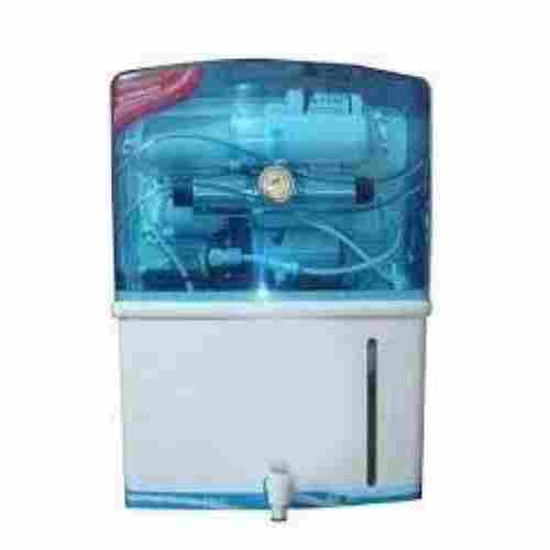 Electric Wall Mounted White and Blue Domestic Water Purifier RO, UV, UF