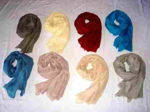 Soft And Warm Multi Colors Skin Friendly Ladies Plain Casual 100% Cashmere Scarves