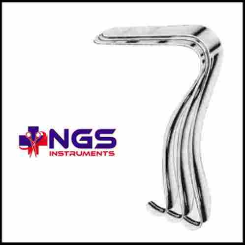 Stainless Steel Kristeller Speculum and Retractor For Hospital Use With Single Ended
