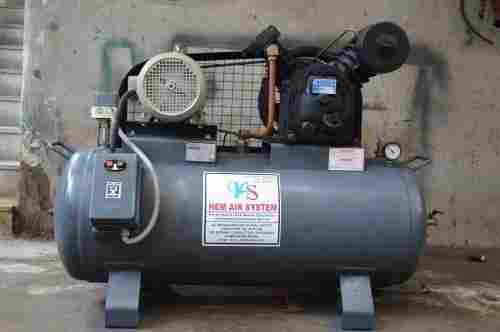 Color Coated Hassle Free Installation 7.5 HP Single Stage Two Piston Air Compressor