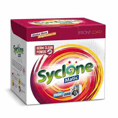 Syclone Matic Front Load Apparel Detergent Powder For Washing Machine
