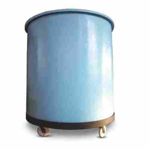 Plastic Cylindrical Sintex White Coiler Can Tub For Chemical And Water