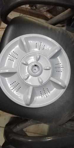Automatic Round Washing Machine Pulsator In Plastic Material And White Color