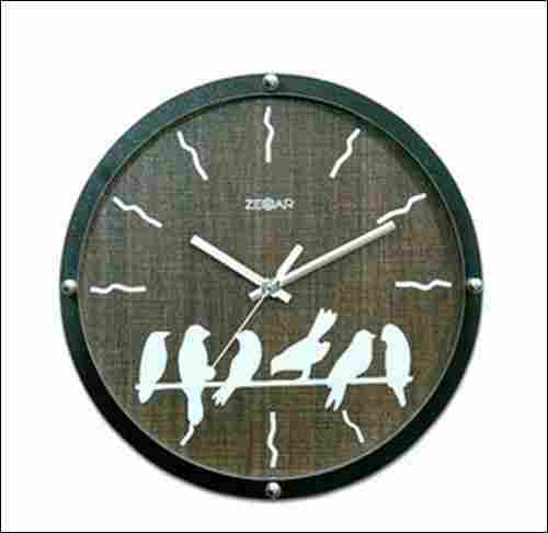Wood Wall Clock Z-1026 W For Gifting, Home and Office