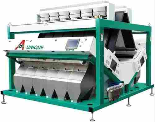 Paint Coated Automatic Rice Color Sorter Machine (Capacity 9-10 Ton/Hour)