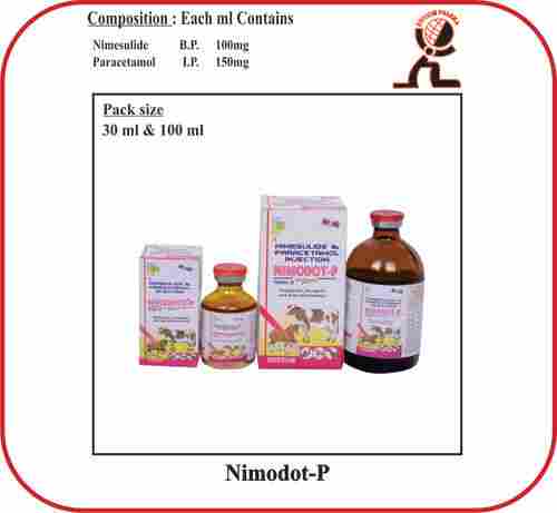NIMODOT-P (Nimesulide & Paracetamol) Vial of 30 ml &100ml