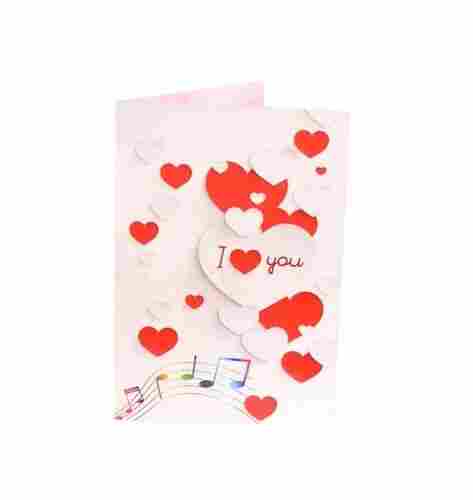 TTC - Musical Beautiful I Love You Voice Greeting Card for Girlfriend, Boyfriend, Wife, Husband