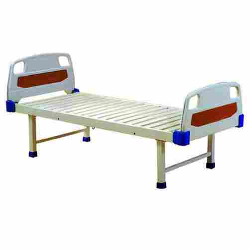 Abs Plastic Made Hospital And Clinic Use Powder Coated Super Deluxe Plain Bed