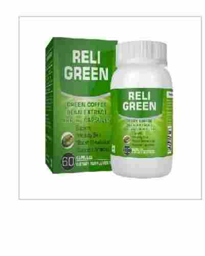 Herbal Reli Green Coffee Bean Extract are Unroasted Seeds of Plant Coffee Arabica