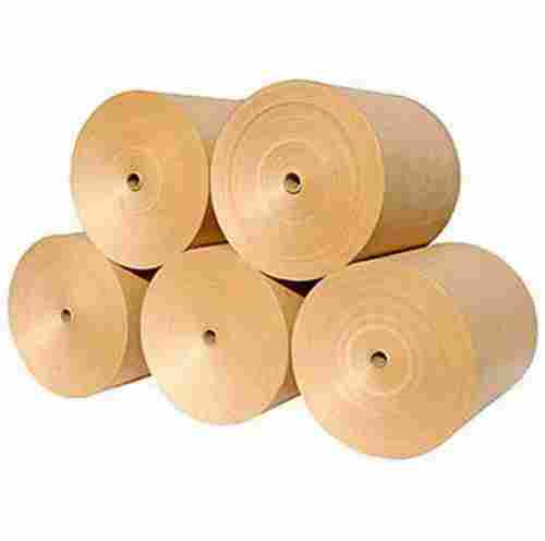 Eco-Friendly Plain Brown Kraft Paper Roll For Packaging
