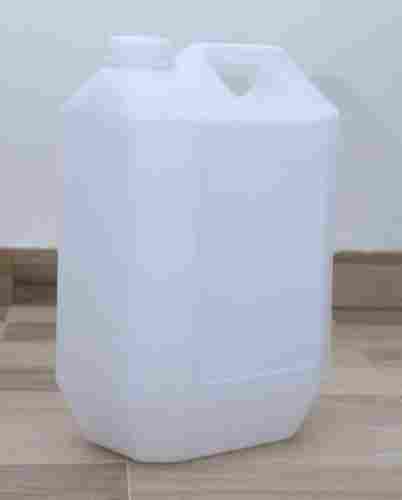 White 10 Liter Recyclable Plastic HDPE Carboy Can For Chemical, Oil And Liquid