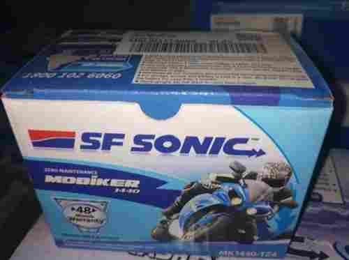 Zero Maintenance SF Sonic Bike Batteries Mobiker 1440 With 48 Months Warranty