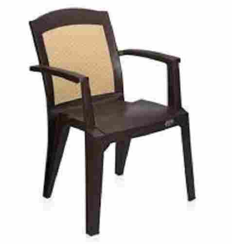 Non Foldable Modern High Back Plastic Chairs CHR 2235 With Armrest For Home
