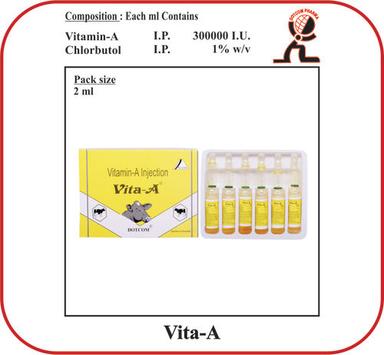 Vita-A (Vitamin A) Injection Ingredients: Solution Compound