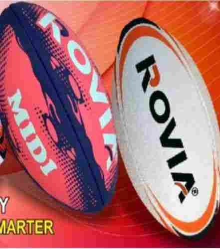 Durable Perfect Shape PU Leather Mini Rugby Balls with Tear Resistance