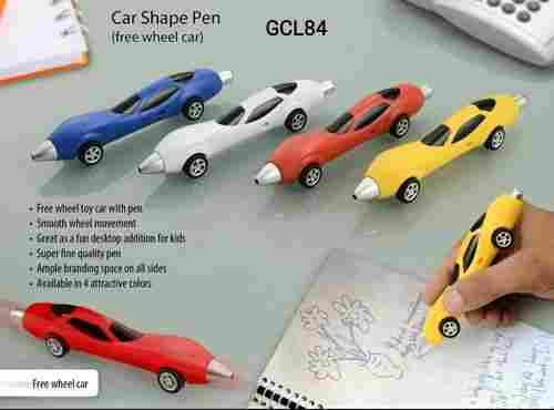 Free Wheel Toy Car With Pen With Smooth Wheel Movements For Kids Gifting Purpose