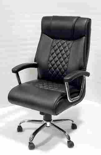 Modern Style Black Color Laminated Finish Ergonomic Chair