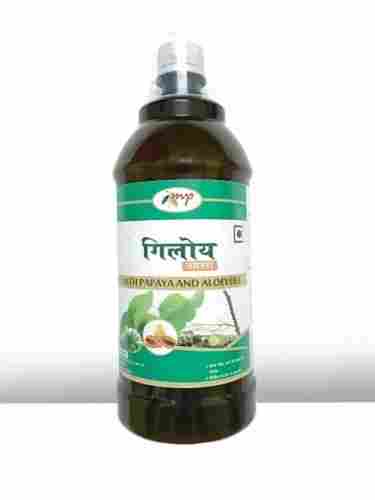 100% Herbal Giloy Juice With Papaya And Aloe Vera For Dengue And Viral Fever
