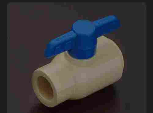 Blue and White Standard CPVC Plastic Ball Valve for Pipe Fitting 
