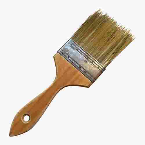 Plastic Bristle And Wooden Handle Paint Brush For Wall Painting