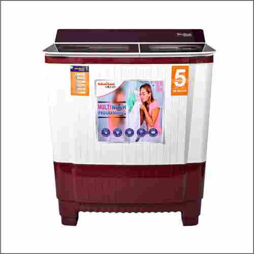 Khaitan Orfin Semi Automatic Top Load Full Toughened Glass Washing Machine