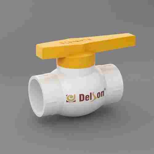 Delson Premium Long Handle Solid Ball Valve Grey (15mm)