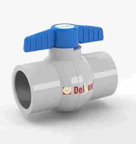 Delson Solid Ball Valve Gray (100mm)