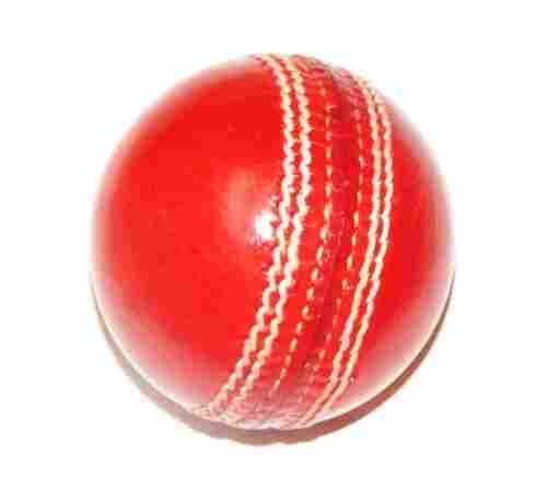 20-20 Red Leather Cricket Ball (In 4 Pieces) With 156-162 gms Weight With Round Shape