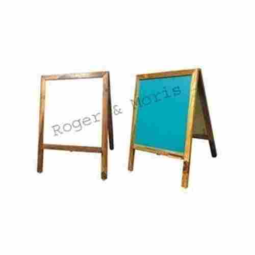 40-45 Inch Roger And Moris Double Framed Easel With Blue And White Color