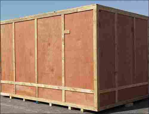 Wooden Heavy Machinery Packing Box, Size 12x8x8 Feet