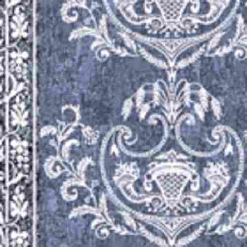 Blue And White Skin Friendly Digitally Printed Jacquard Soft Furnishing Fabric For Upholstery And Home Furnishings