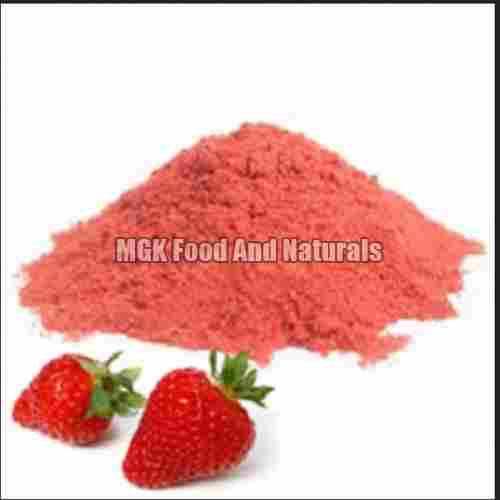 No Artificial Flavour Natural Rich Taste Healthy Dried Red Strawberry Powder