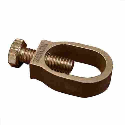 Zinc Plated Highly Tensile Zexum Copper Earth Rod Clamp With Shockproof And Rustproof