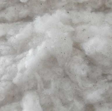 White 25+Mm Soft Cotton Waste