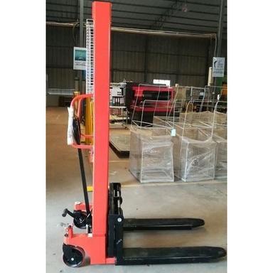 Less Maintenance Easy To Clean Long Working Life Mild Steel Hydraulic Hand Pallet Stacker