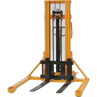 Durable Hsms-10-16 Straddle Leg Hand Stacker (Rated Lifting Capacity 1000 Kg)