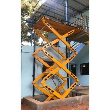 Strong Longer Functional Life Color Coated Mild Steel Industrial Hydraulic Scissor Lift Table