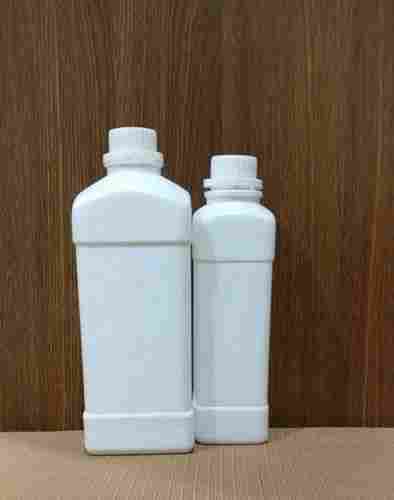 500 ML And 1 Liter Capacity White Plastic HDPE Square Pharmaceutical Bottles