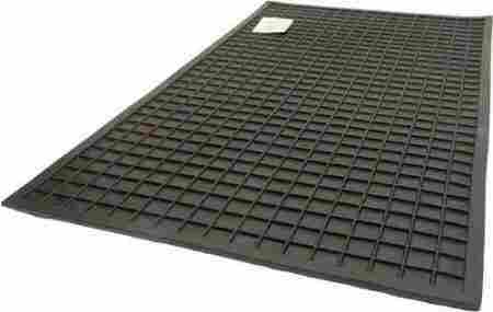 Check Pattern Electrical Rubber Mat With 6mm to 25mm Thickness And 1 to 2 Meter Length