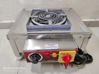 Quick Heating Electric Coil Stove - Single Burner Based 4000 Watt Dimension(L*W*H): 19X17X7 Inch (In)
