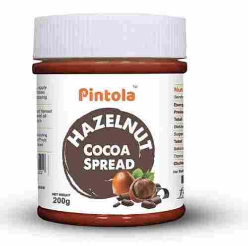 Ready To Eat No Palm Oil Hazelnut Cocoa Smooth Spread Butter (200 Gram Pack)