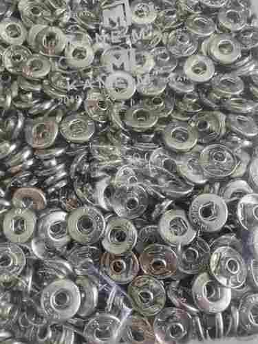Metal Snap Button With Round Shape And Sizes VT2, VT5, VT8 (100 Pieces Per Packets)